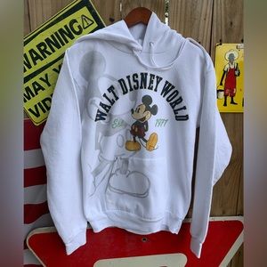 Vintage Mickey Mouse Disney Parks Hoodie Size S